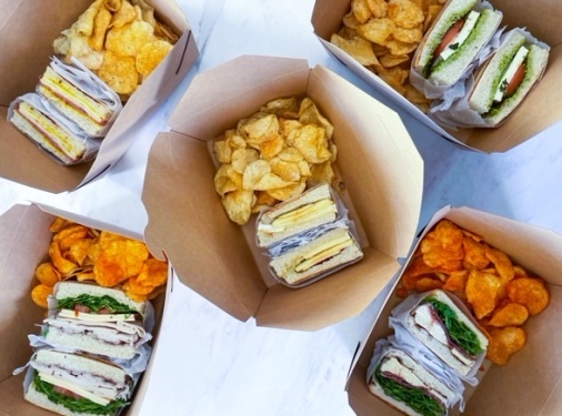 Sandwiches with sides